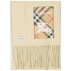 Sciarpa in Cashmere con Frange Primavera-Estate 2025