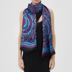 Sciarpa seta barocco tocco chic