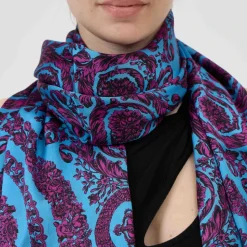 Sciarpa seta barocco tocco chic