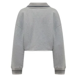 Script Crop Sweatshirt