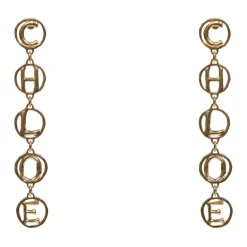 Script Earrings