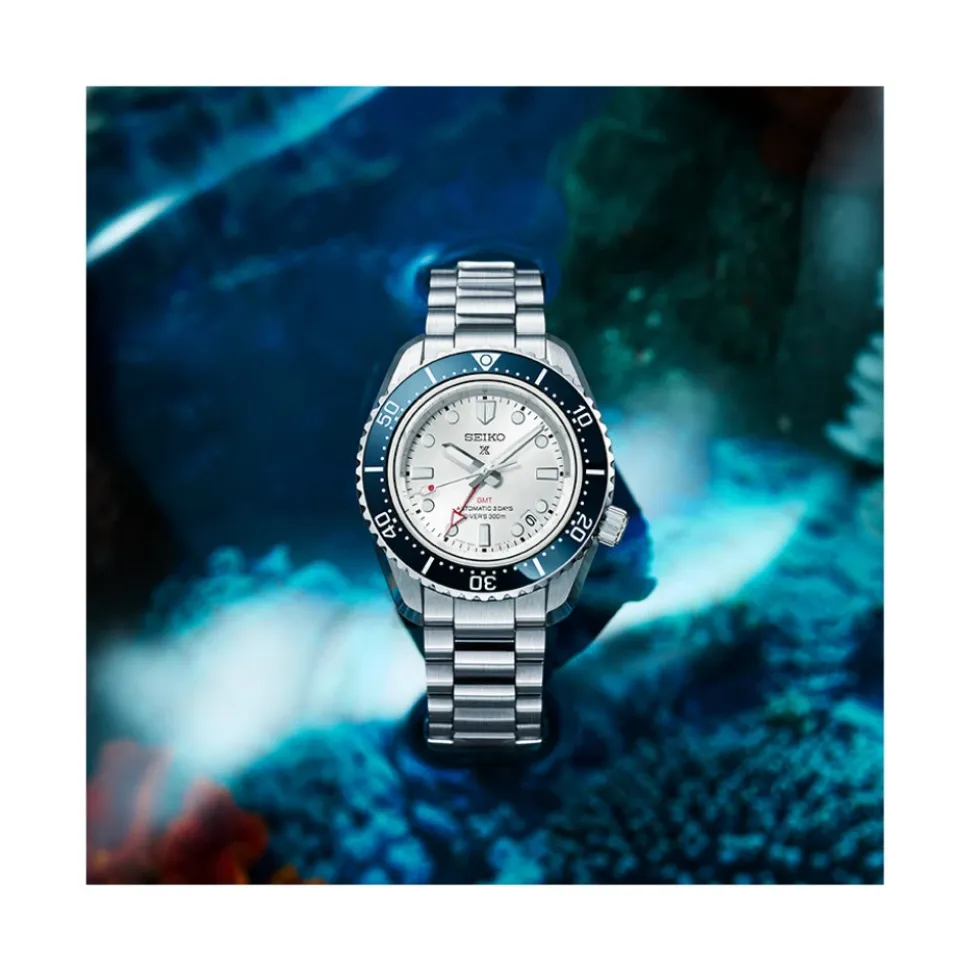Seiko - SPB519J1 - Orologio PROSPEX Automatico GMT Diver 300M