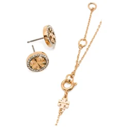 Set Collana e Orecchini Icon Pavé