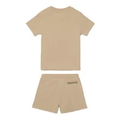 Set con shorts e stampa logo