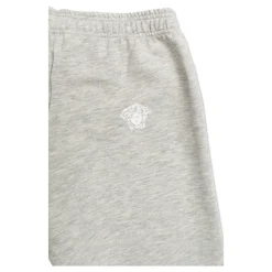 Set Felpa e Pantaloni Sportivi in Jersey di Cotone Stampato