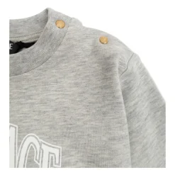 Set Felpa e Pantaloni Sportivi in Jersey di Cotone Stampato