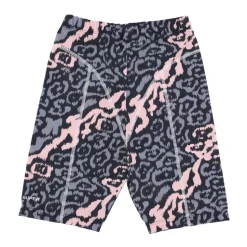 Shorts Ciclismo Leopardati Rosa/Grigio