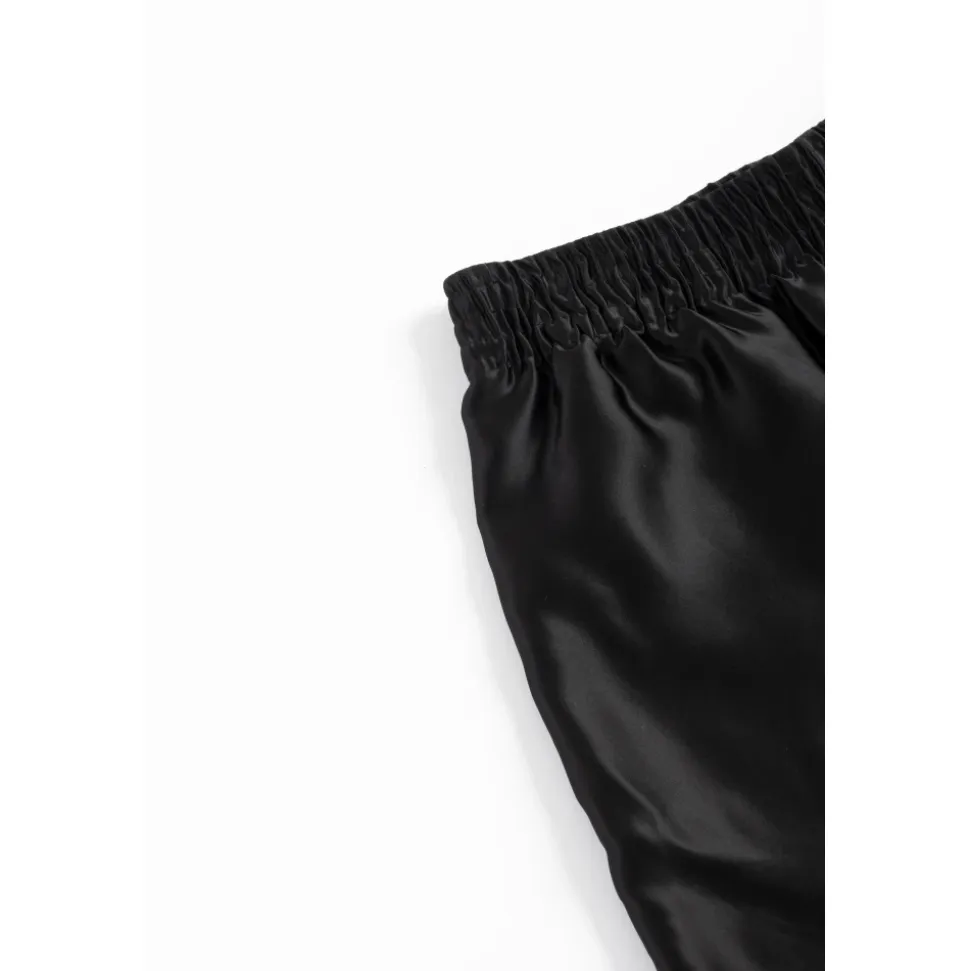 Shorts con Logo Ricamato