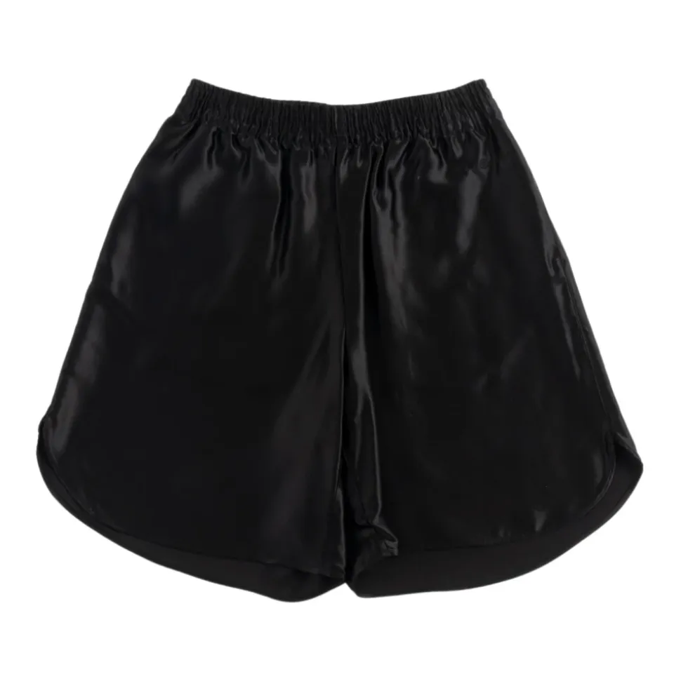 Shorts con Logo Ricamato