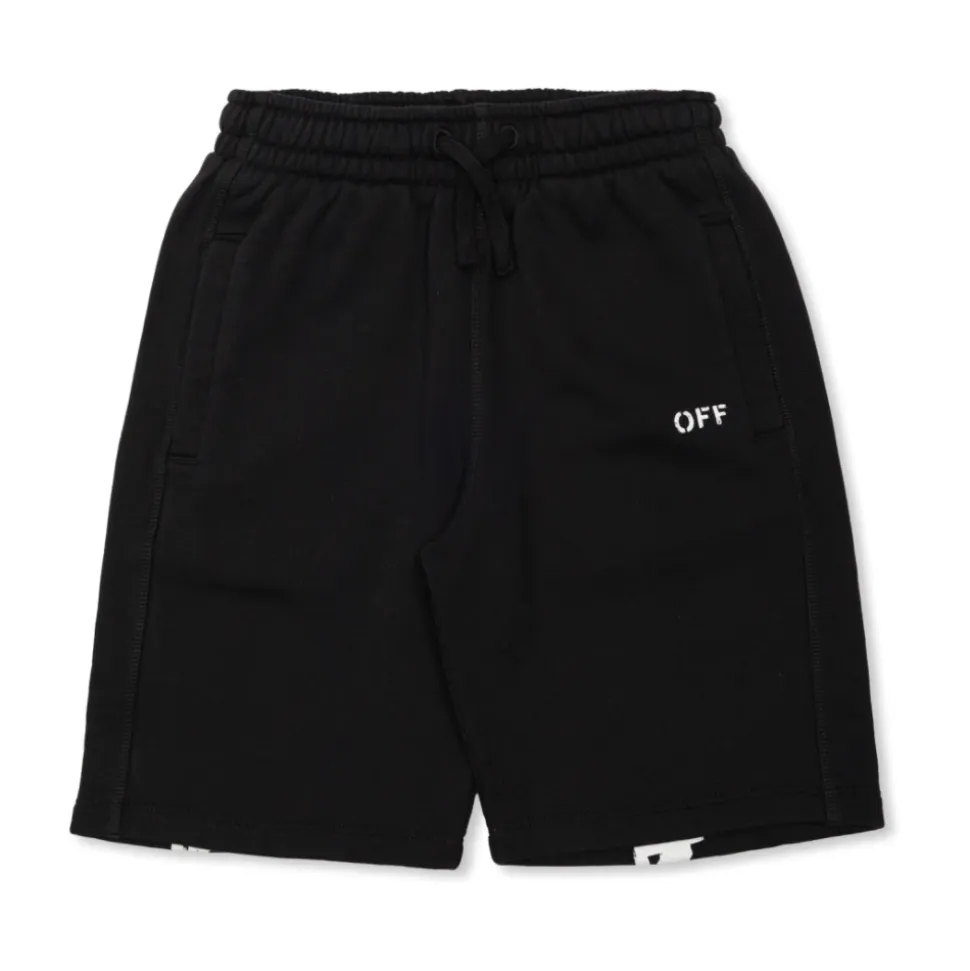 Shorts con stampa logo