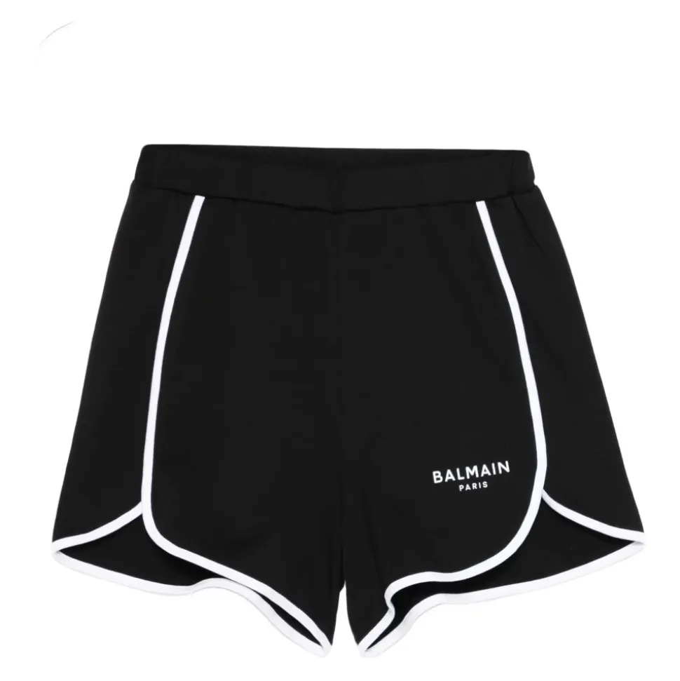Shorts con stampa logo