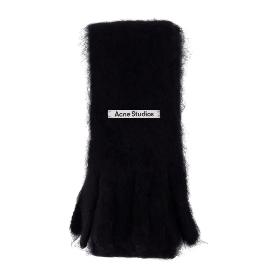 Skinny logo scarf