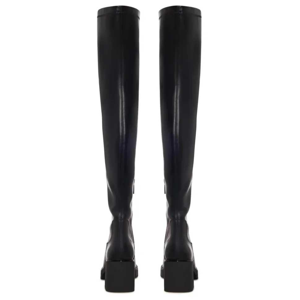 Sleek Rise Stivali sopra il ginocchio in pelle