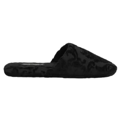 Slippers con logo ricamato
