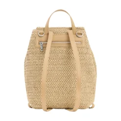 Small Raffia Backpack