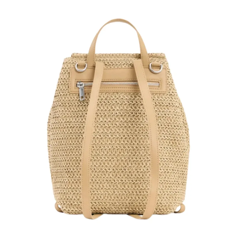 Small Raffia Backpack