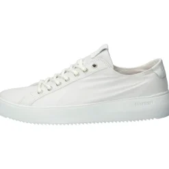Sneaker Basse in Tela Bianca