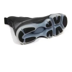 Sneaker boots in pelle e tessuto
