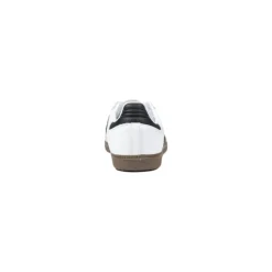 Sneaker In Pelle Nera E Bianca