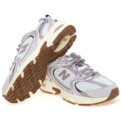 Sneaker New Balance 530 in camoscio e tessuto