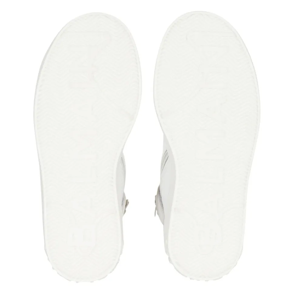 Sneakers High-top in pelle