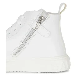 Sneakers High-top in pelle