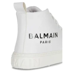 Sneakers High-top in pelle