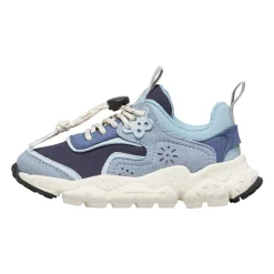 Sneakers in ecopelle e tessuto tecnico DOI JUNIOR.