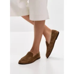 Soft Step Mocassini in Camoscio
