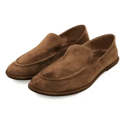 Soft Step Mocassini in Camoscio