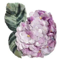 Spilla Oro con Ortensie Floreali