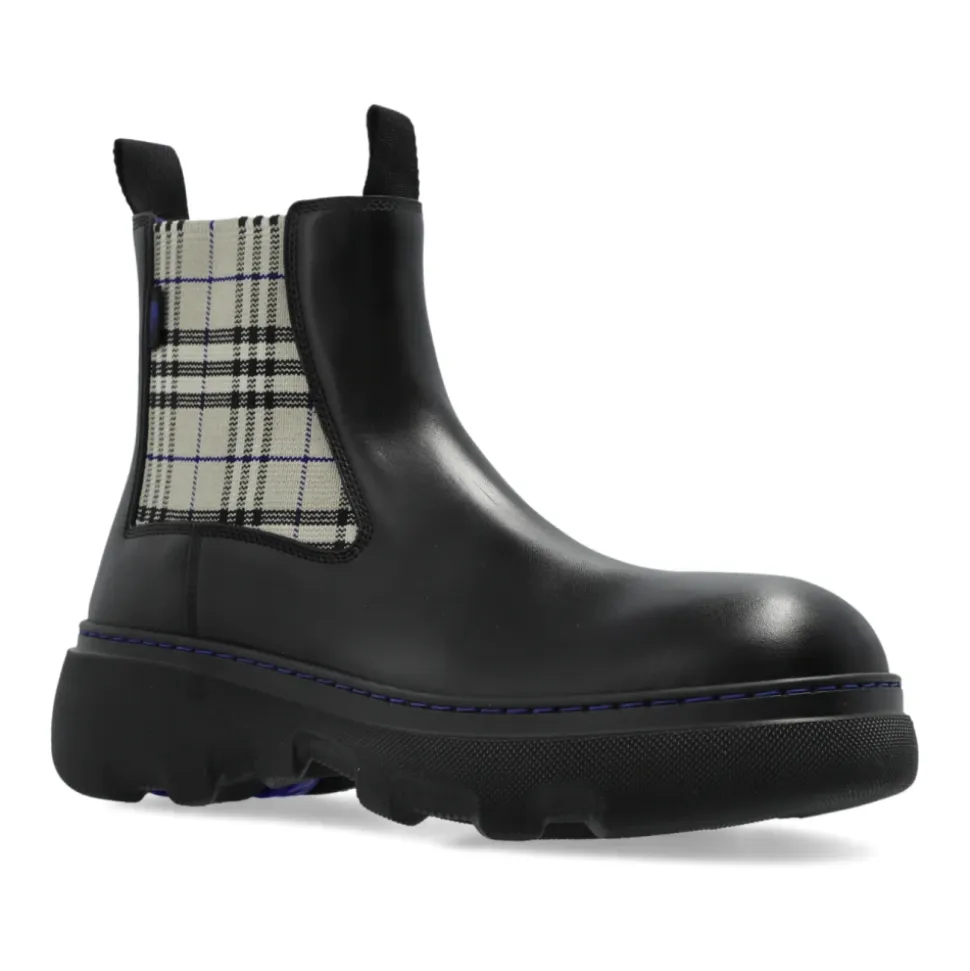 Stivaletti Chelsea Creeper in Pelle
