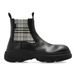 Stivaletti Chelsea Creeper in Pelle