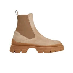 Stivaletti Chelsea in Suede con Suola Profilata