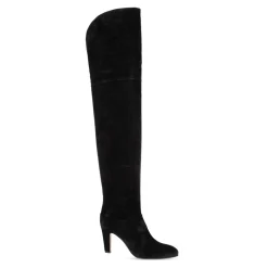 Stivaletti con tacco in pelle Eve