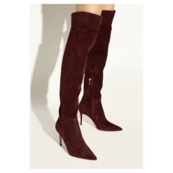 Stivaletti con tacco in pelle Jules
