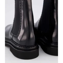 Stivaletto Caviglia Spazzolato Nero