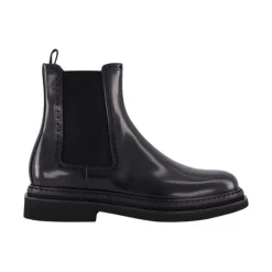 Stivaletto Caviglia Spazzolato Nero