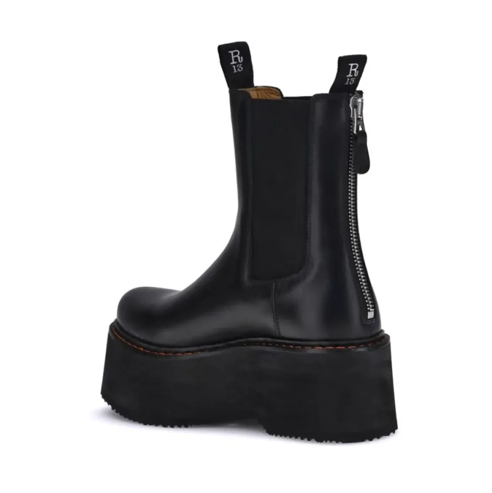 Stivaletto Chelsea con Plateau