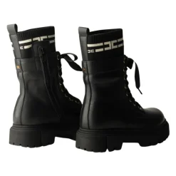 Stivaletto con inserto logo