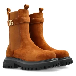 Stivaletto in Camoscio Cammello