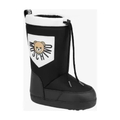 Stivali da neve in nylon con orsetto