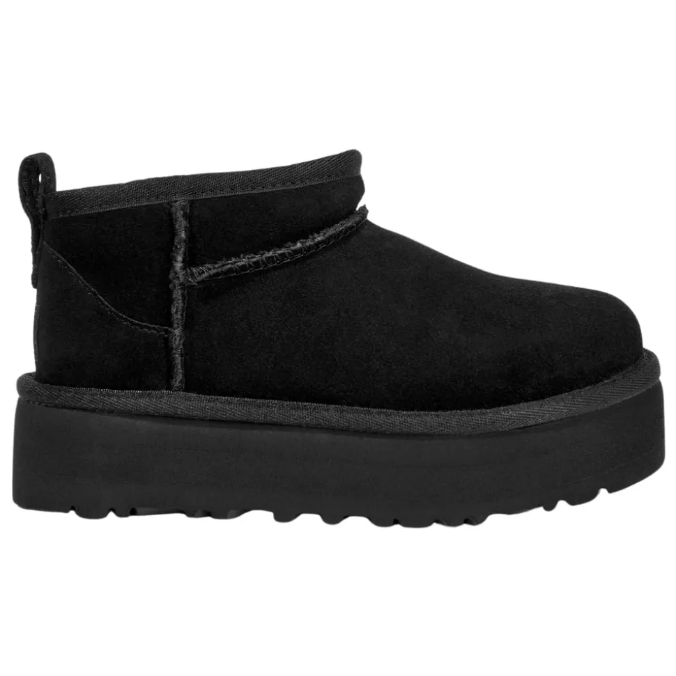Stivali Neri Platform Ultra Mini Classici