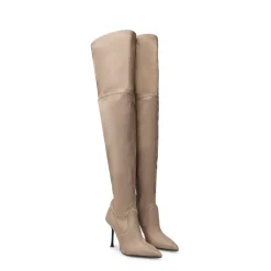 Stivali Over-knee in Tessuto Elasticizzato