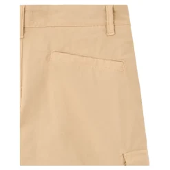 Stretch Cotton Cargo Shorts