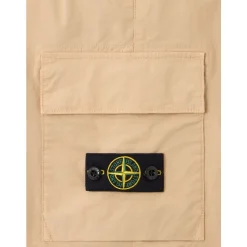 Stretch Cotton Cargo Shorts