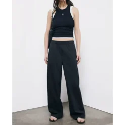 Stretch Poplin Trousers