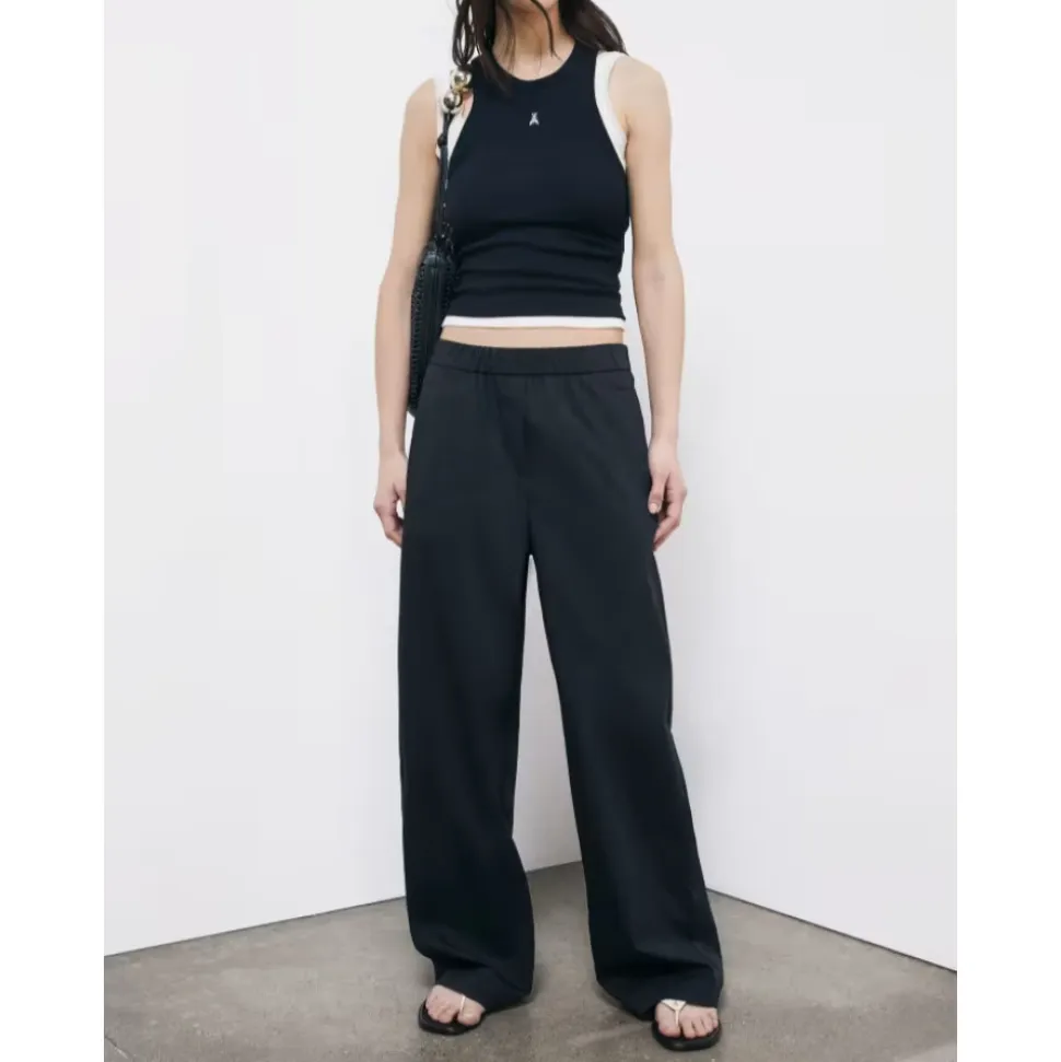 Stretch Poplin Trousers
