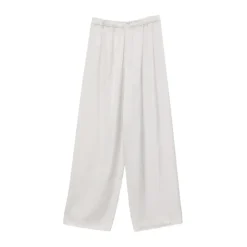 Striped Wide Trousers