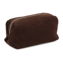 Suede Cosmetic Bag